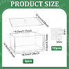 3Pcs Acrylic Storage Box CON-WA0001-22-2
