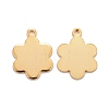 201 Stainless Steel Charms STAS-K217-23G-2