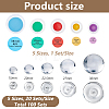 Plastic & Iron Button Finding Sets DIY-DC0004-36-2