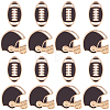 20Pcs 2 Styles Alloy Enamel Beads ENAM-SC0008-24A-1