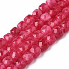 Natural Quartz Beads Strands X-G-S359-376A-1