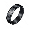 304 Stainless Steel with Crystal Rhinestone Finger Rings FS-WG3A8F6-03-2