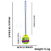 Easter Felt Cloth Pendant Plastic Ball Chain Necklaces for Kid FS-WGB688F-03-1