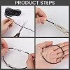 DIY Cowhide Cord Necklaces Bracelets Making Kits DIY-CL0002-45-6