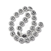 Fuuny Baking Paint Glass Enamel Beads LAMP-Q045-01A-2