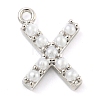 Plastic Imitation Pearl Pendants KK-P230-17P-X-1