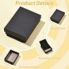 12Pcs 4 Styles Cardboard Paper Jewelry Set Boxes CBOX-FS0001-12-2