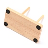 2 Spools Wooden Thread Holder DIY-H146-04-3