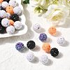 Halloween Theme Resin Rhinestone Beads RESI-L049-01C-1