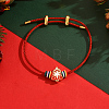 Christmas Adjustable Nylon Slider Bracelets EA5840-2-1