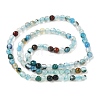Natural Agate Beads Strands X-G-H302-A01-13-5