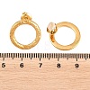 Women's 304 Stainless Steel Stud Earrings EJEW-P345-02G-3