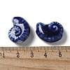 Handmade Porcelain Beads X-PORC-L080-F05-3
