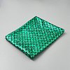 Fish Scale Pattern Spandex Fabrics DIY-WH20025-101A-1