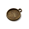 Tibetan Style Pendant Cabochon Settings LS-X-TIBE-A23176-AB-FF-3