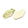 Rack Plating Alloy and Enamel Big Pendants X1-ENAM-T021-29C-2