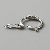 925 Sterling Silver Twister Clasps FIND-NB0007-46P-3