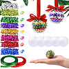 DIY Christmas Sequin Foam Ball Decorations DIY-YW0017-94-1