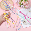 2Bags 2 Styles Korean Waxed Polyester Cord Pendant Decorations HJEW-SC0003-03-3