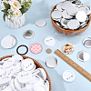 Iron Badge Button DIY-WH0816-400-4