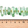 Electroplated Natural Quartz Crystal Beads Strands G-F800-F16-4