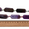 Dyed & Heated Natural Banded Agate Beads Strands GG-CBAB9C6-D03-01-4