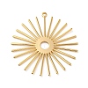 Brass Pendant KK-O100-18G-01-1