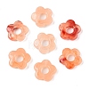 Gradient Color Transparent Acrylic Beads OACR-N137-49B-1