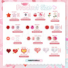 Craftdady DIY Jewelry Making Finding Kit for Valentine's Day DIY-CD0001-44-11