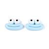 Opaque Resin Decoden Cabochons RESI-N051-15D-1