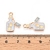Alloy Enamel Pendants ENAM-T022-35-3
