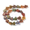 Painted Glass Bead Strands FIND-H023-07-2