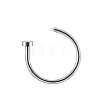 G23 Titanium C Shaped Clip on Nose Rings WGA60F5-04-5