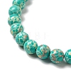 Synthetic Imperial Jasper Dyed Beads Strands G-P507-01A-01-4