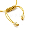 Handmade Lampwork Heart Bracelets BJEW-Q338-01H-3