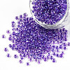 8/0 Transparent Colours Rainbows Glass Seed Beads SEED-R051-08B-01-1