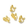 Brass Clip-on Earring Findings KK-O143-45G-1
