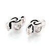 Tibetan Style Alloy European Beads PALLOY-T093-34AS-2