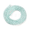 Transparent Baking Paint Glass Beads Strands DGLA-A034-T4mm-D01-2