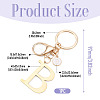 Stainless Steel Keychains KEYC-TAC0035-004B-G-2