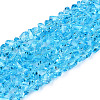 Transparent Glass Beads Strands LS-GLAA-N018-4mm-03-1