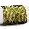 Gradient Color Natural Yellow Green Opal Beads Strands GG-CBA9722-A01-3mm-2