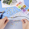 Beadthoven 7790Pcs Flat Round Handmade Polymer Clay Beads CLAY-BT0001-01-12