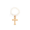 Plastic Imitation Pearl & Alloy Finger Rings FS-WG241E1-16-1