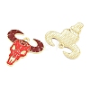 West Cowboy Theme Alloy Enamel Pendants ENAM-L056-01B-03-2