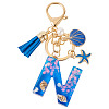 Star Resin & Shell Keychains KEYC-TAC00087-01N-1