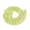 Foil Glass Beads FOIL-Q002-04G-2