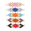 Handmade MIYUKI Seed Beads PALLOY-MZ01315-1