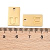 304 Stainless Steel Pendants SA-CBA1839-21G-U-3