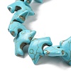 Synthetic Turquoise Beads Strands G-P507-08B-4